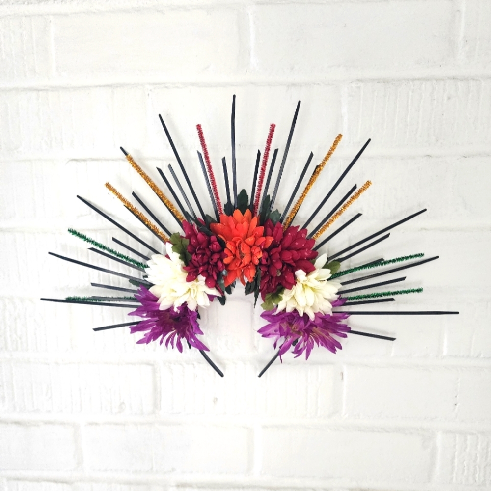 Day of the Dead Flower Headpiece